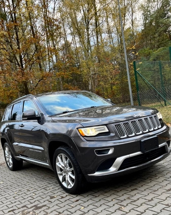 Jeep Grand Cherokee cena 110000 przebieg: 100000, rok produkcji 2015 z Czarna Białostocka małe 172